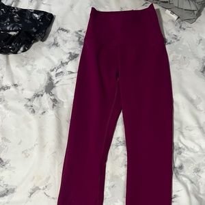 lululemon Ribbed High-Rise Pant 25"